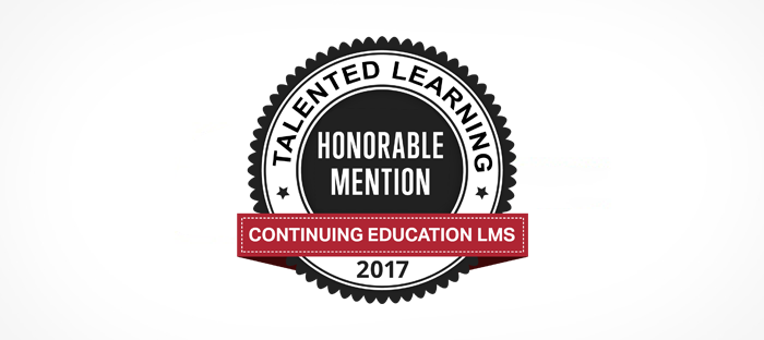 CD2 Learning wins in Continuing Education LMS category from Talented Learning