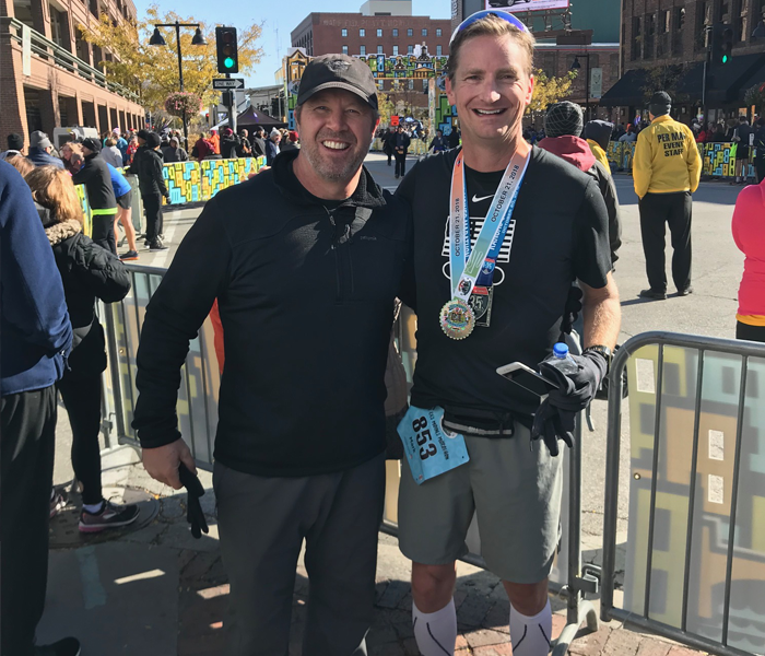 CD2 Learning CEO tackles back-to-back marathons